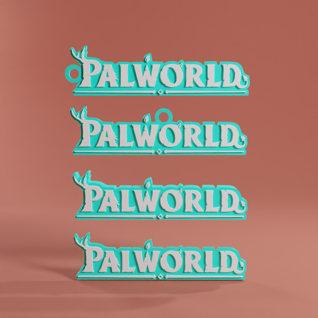 Palworld Logo & Keychain
