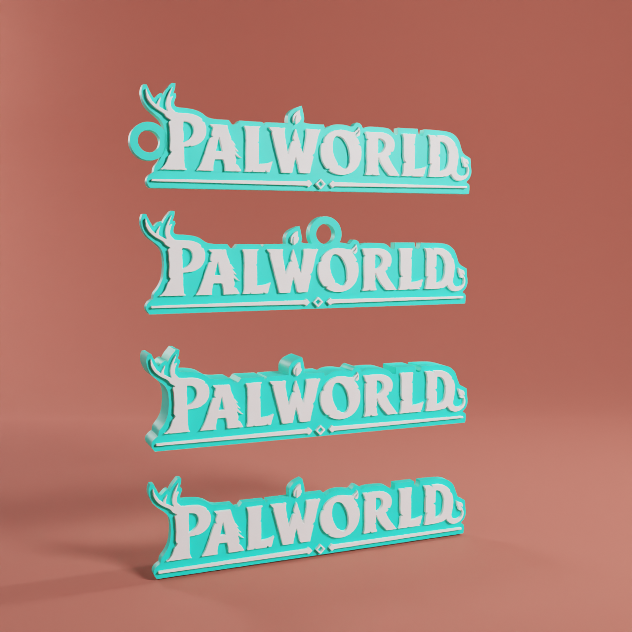 Palworld Logo & Keychain