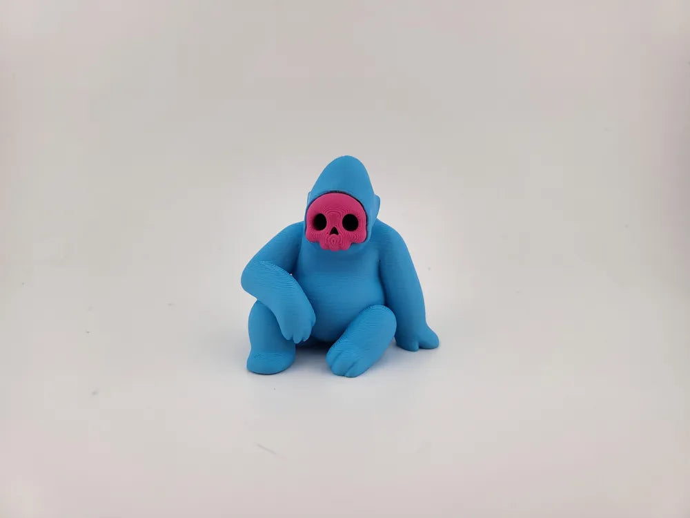 Skull Gorilla street Toy Halloween Figure