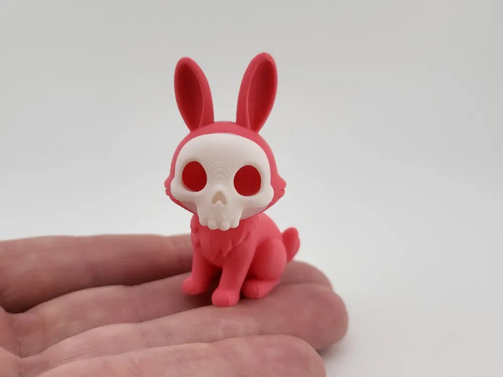 EASTER Bunny skeleton Mini NO AMS Cute Spooky 3D