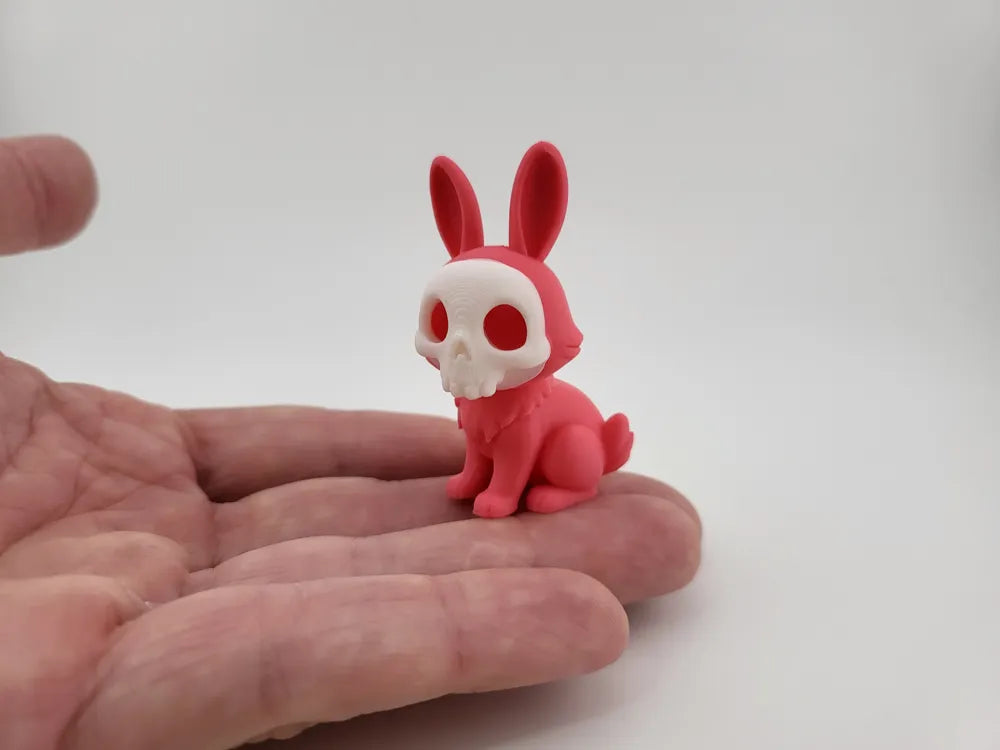 EASTER Bunny skeleton Mini NO AMS Cute Spooky 3D