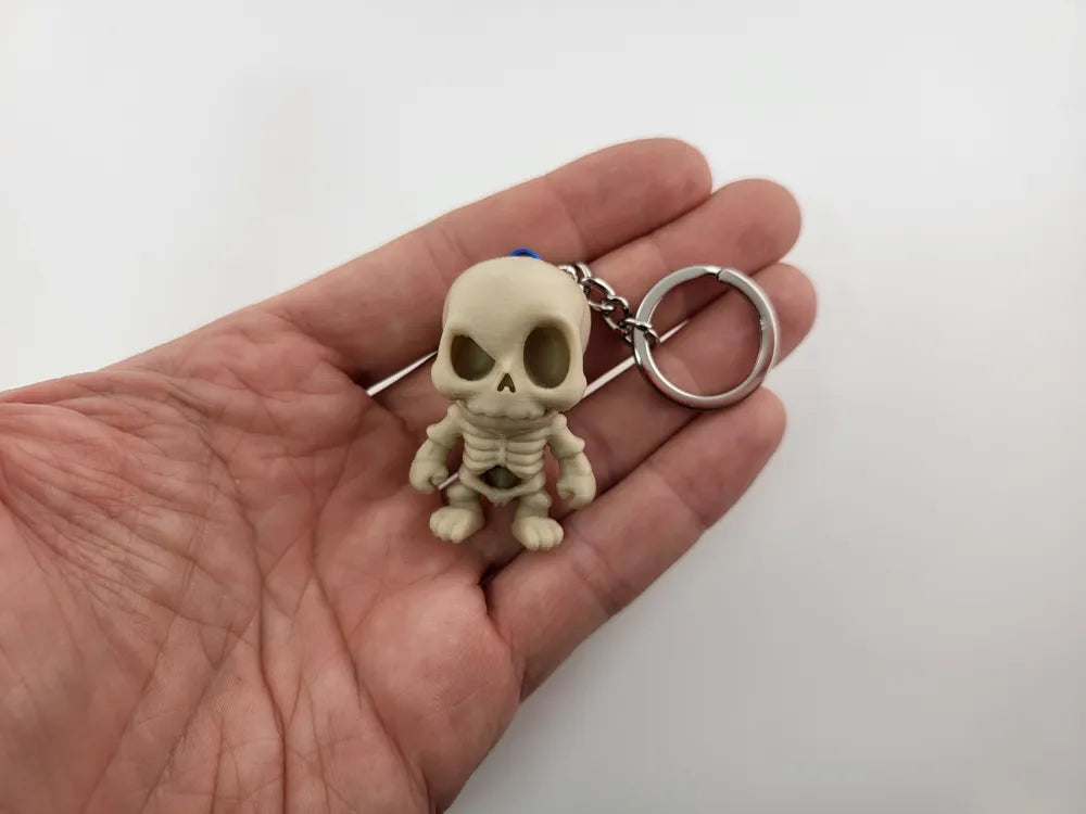 Skeleton Keychain – Mini Cute Bone Figure