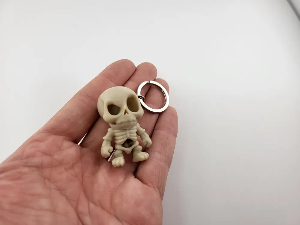 Skeleton Keychain – Mini Cute Bone Figure