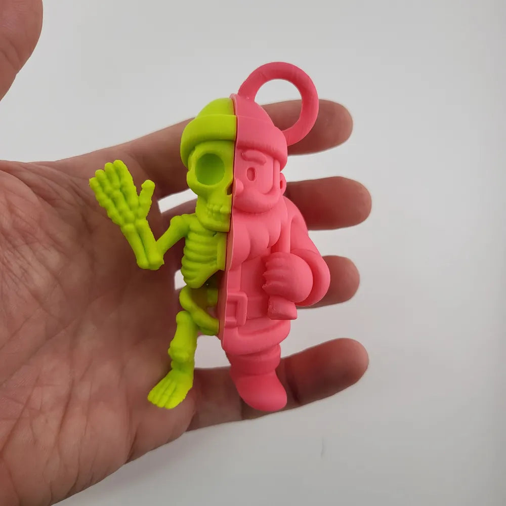 Christmas Tree Creepy Cute Decoration santa claus