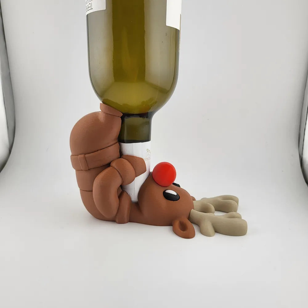 Christmas Reindeer Bottle Holder Wine Stand