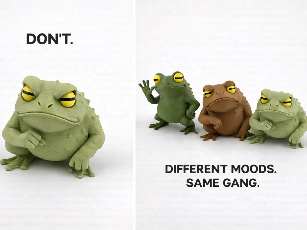 Don’t Frog – Cute toy Kawaii Figurine toy