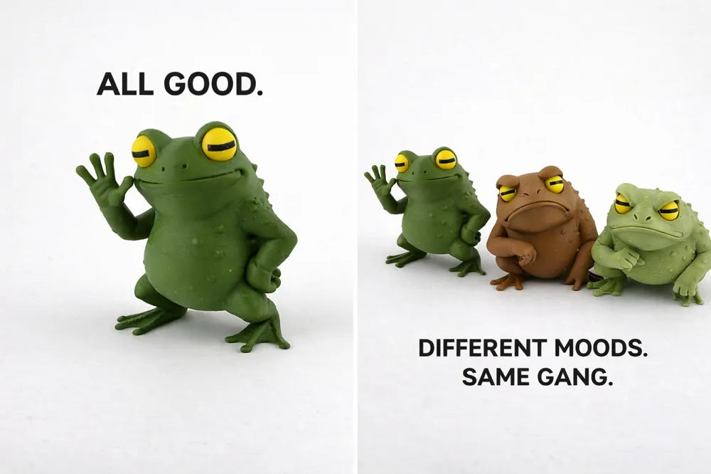 All Good Frog – Cute toy Kawaii Figurine