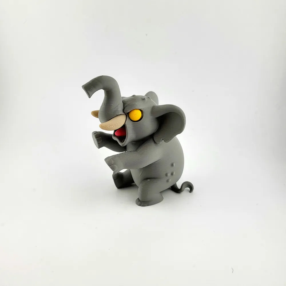 Crazy Elephant Circus Elephant Figurine