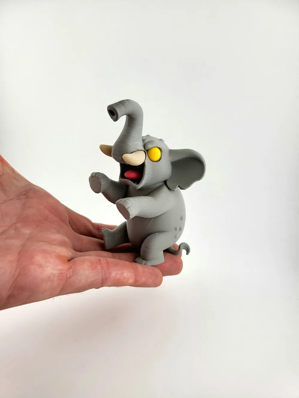 Crazy Elephant Circus Elephant Figurine