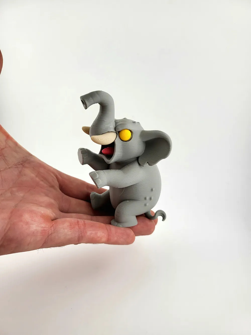 Crazy Elephant Circus Elephant Figurine