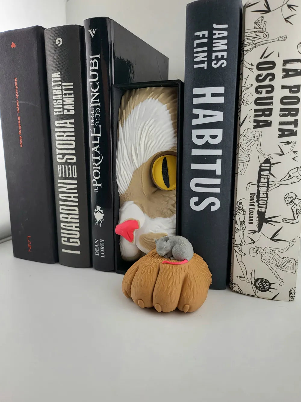 Sweet Cat & Mouse Book Nook – Friendship Insert