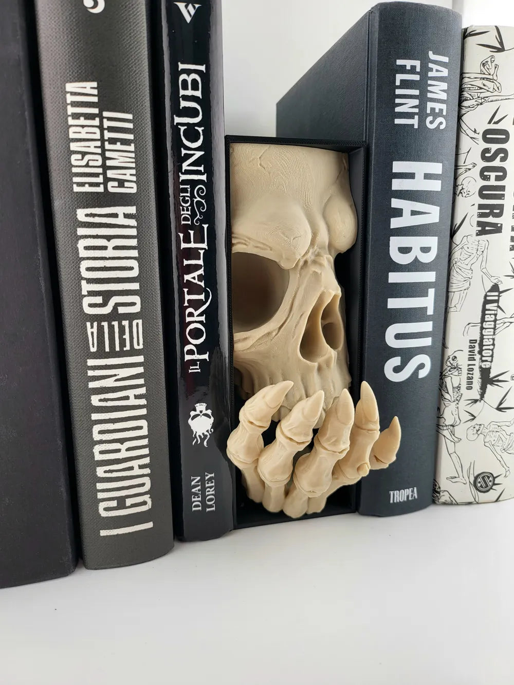 Creeping Skeleton Hand Book Nook booknook
