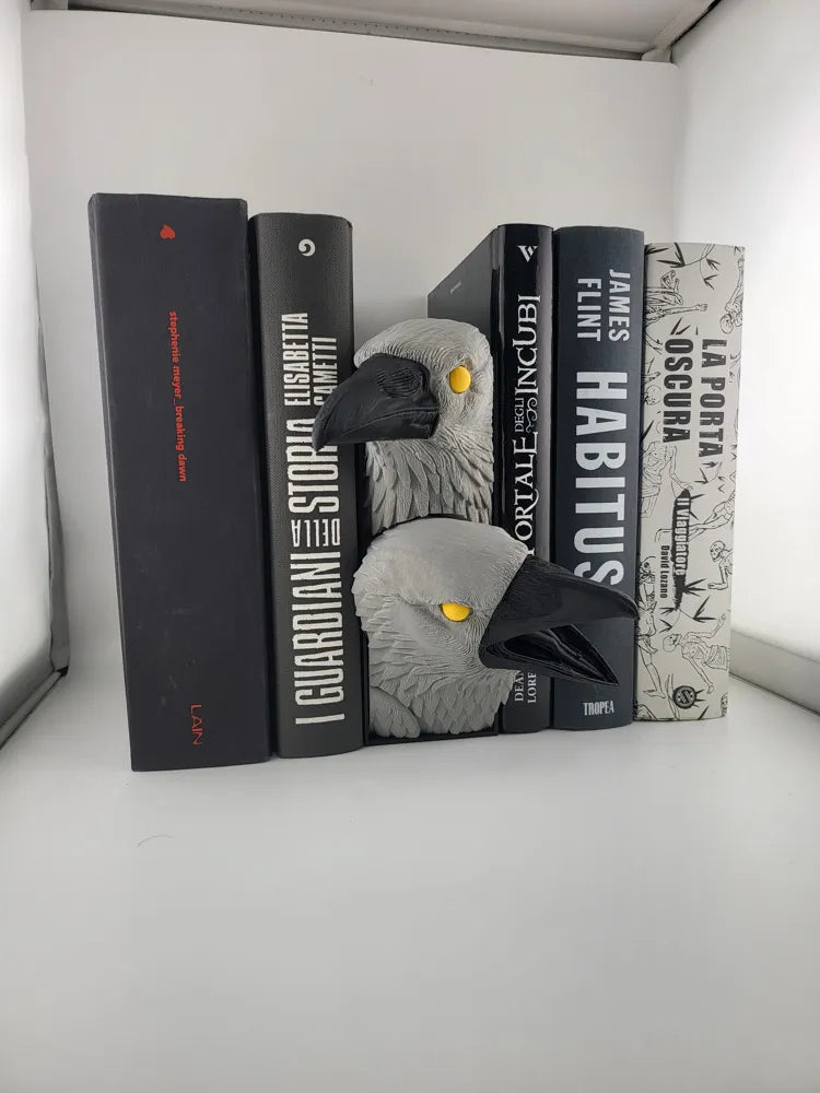 Book Nook Gothic Crow Shelf Insert Dark Libraries