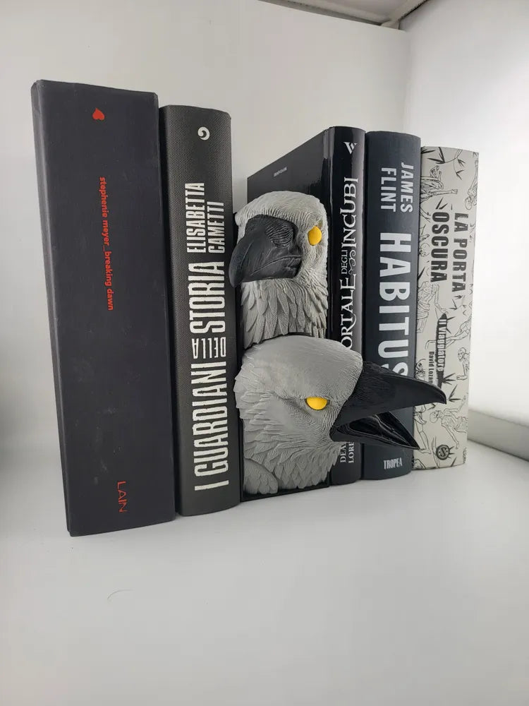 Book Nook Gothic Crow Shelf Insert Dark Libraries