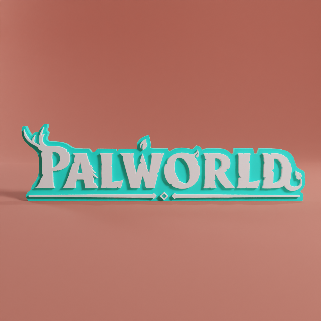 Palworld Logo & Keychain