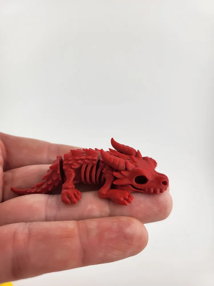 Flexi Dragon Toy & Keychain