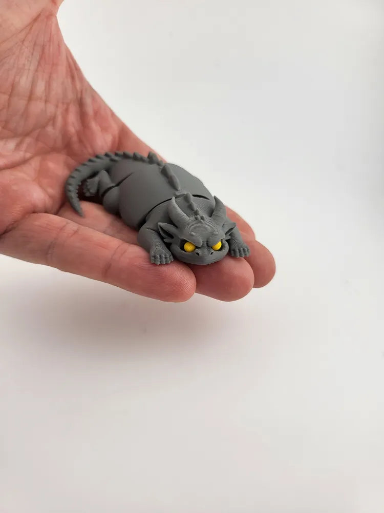 Flexi Articulated Dragon Fidget Toy v4