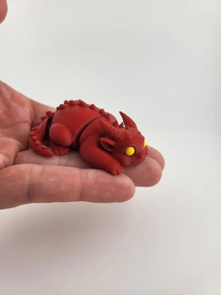 Flexi Dragon Articulated Fidget Toy v1