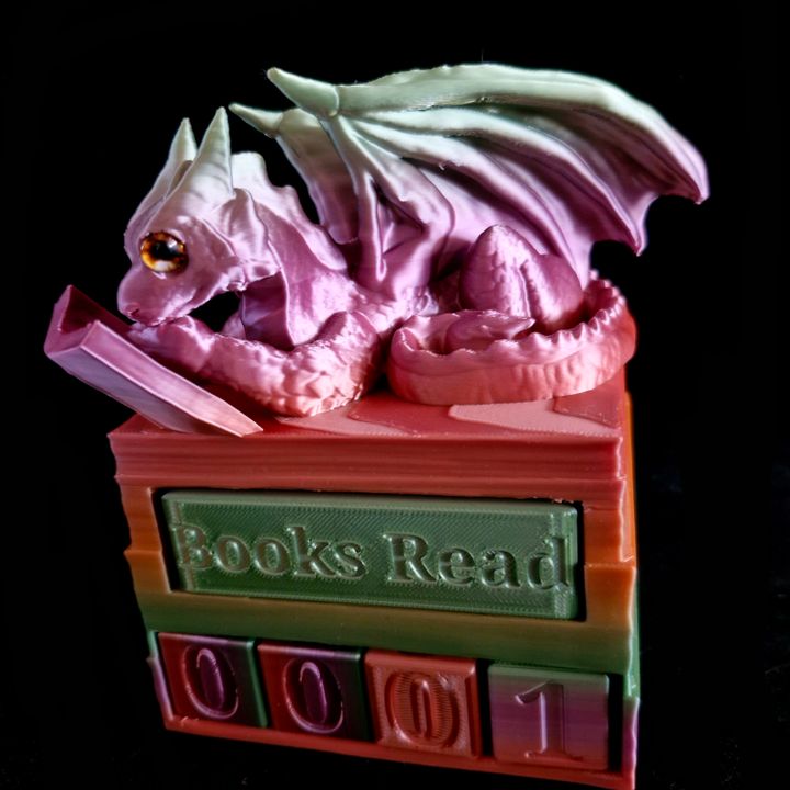 Reading Dragon Book Counter