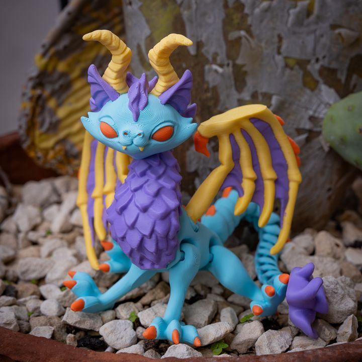 Articulated Twisty Cat Dragon