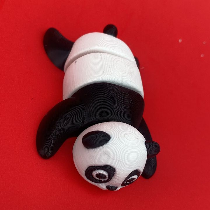 Flexi Panda Keychain/Fridge Magnet