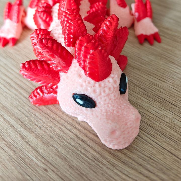 Articulated Axolotl Dragon