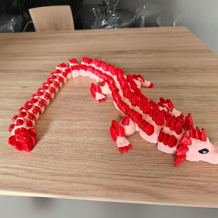 Articulated Axolotl Dragon