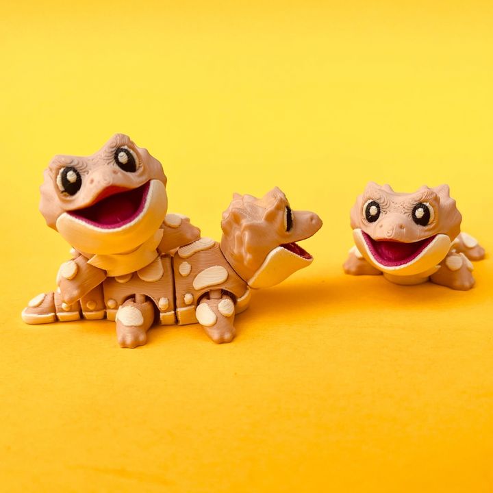 Flexi Bearded Dragon And Diorama Animal Terrarium Playset