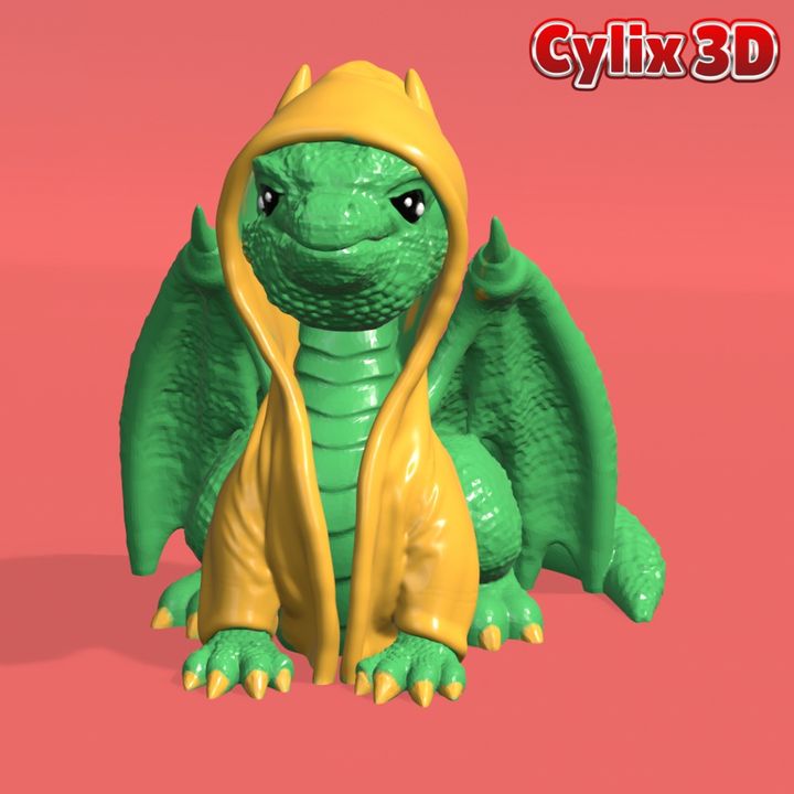 Dragon With Hoodie Figurine