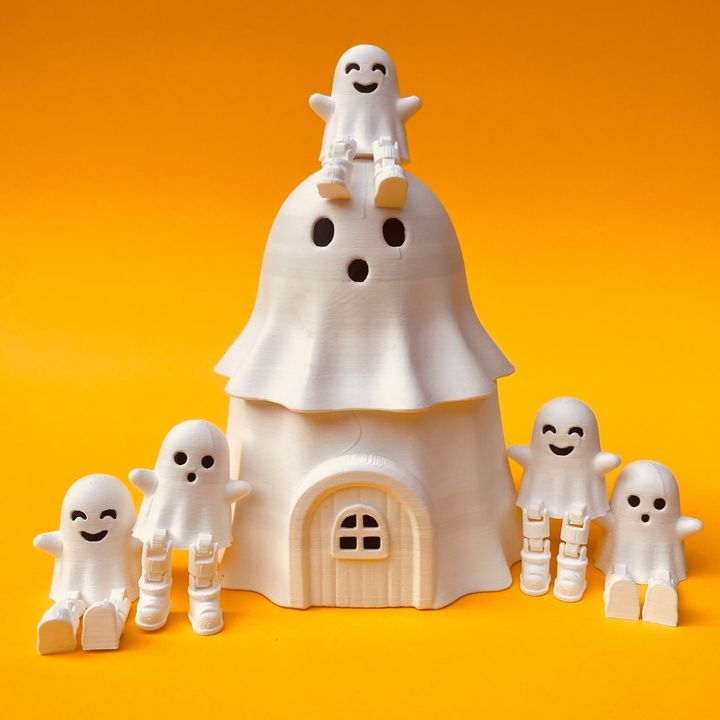 Flexi Ghost And House Box