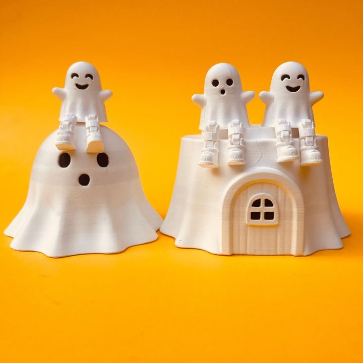 Flexi Ghost And House Box