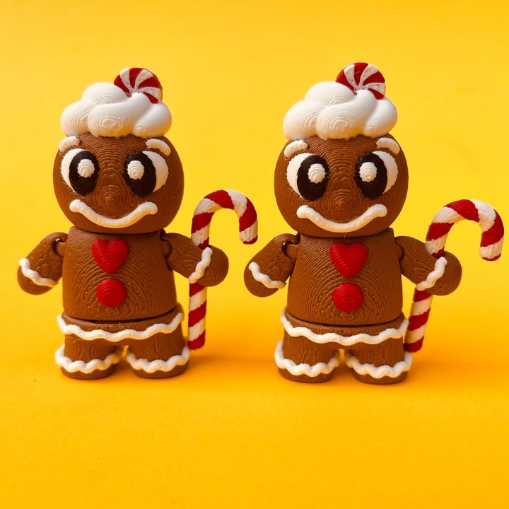 Flexi Gingerbread With Candy Cane(Member Exclusive)