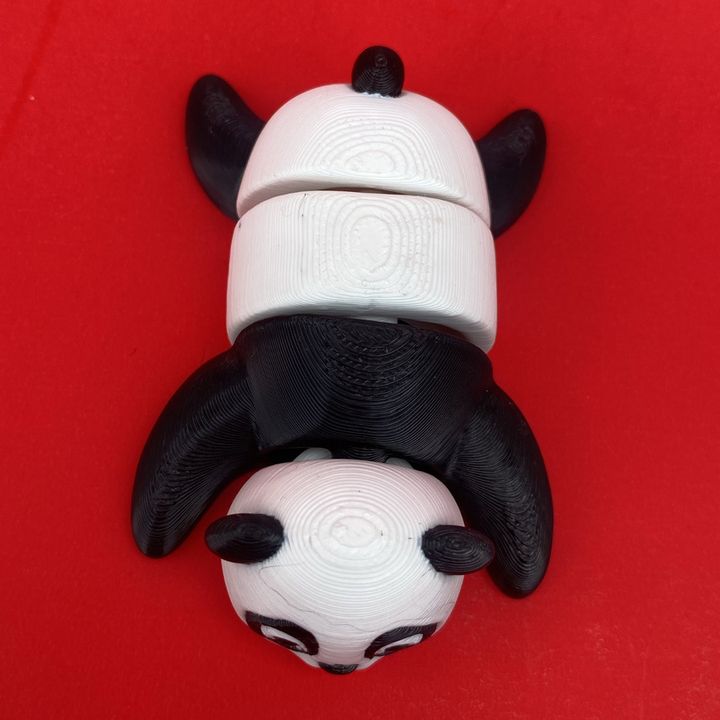 Flexi Panda Keychain/Fridge Magnet