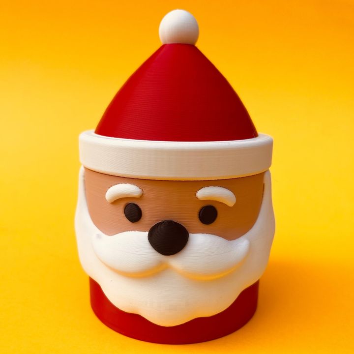 Articulated Santa And Christmas Gift Box Fidget Toy