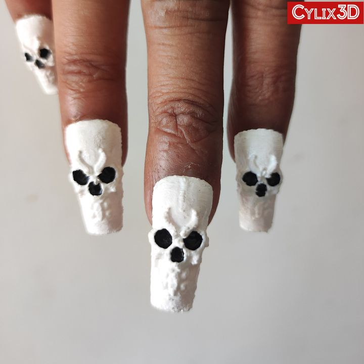 Ghost Nail Art