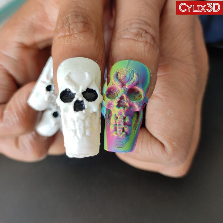 Ghost Nail Art