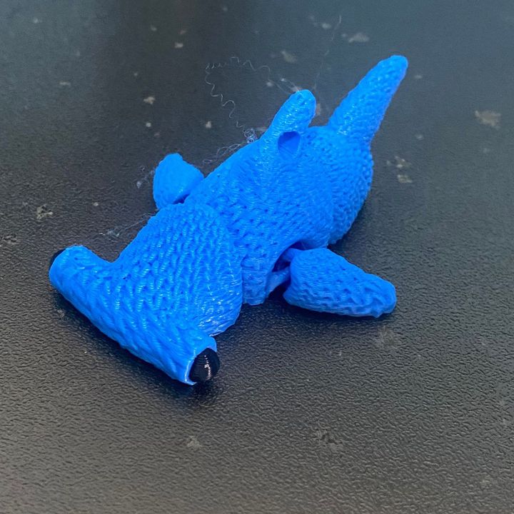 Knitted Hammerhead Shark