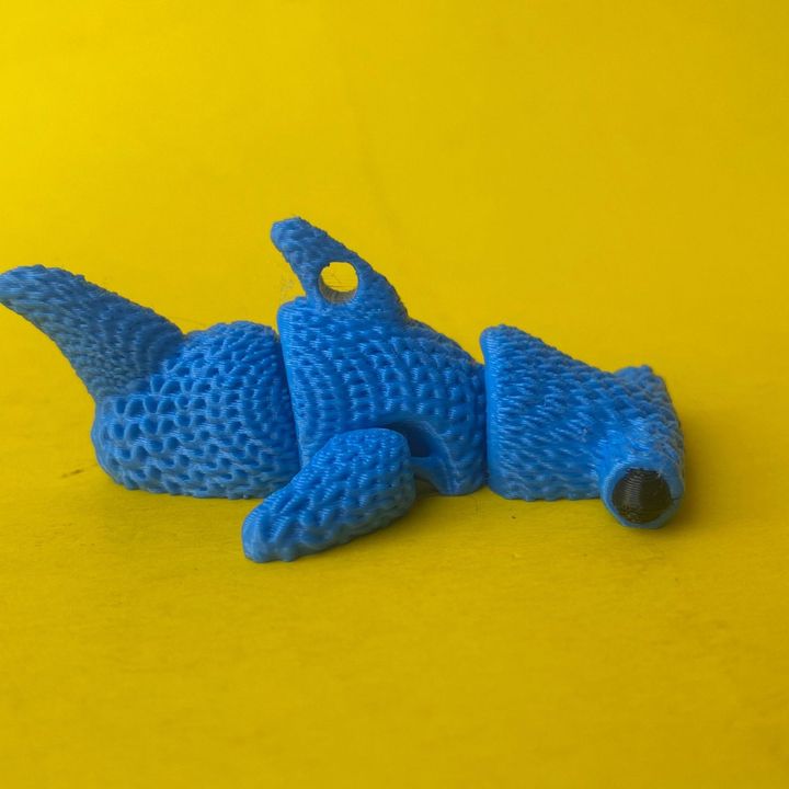 Knitted Hammerhead Shark