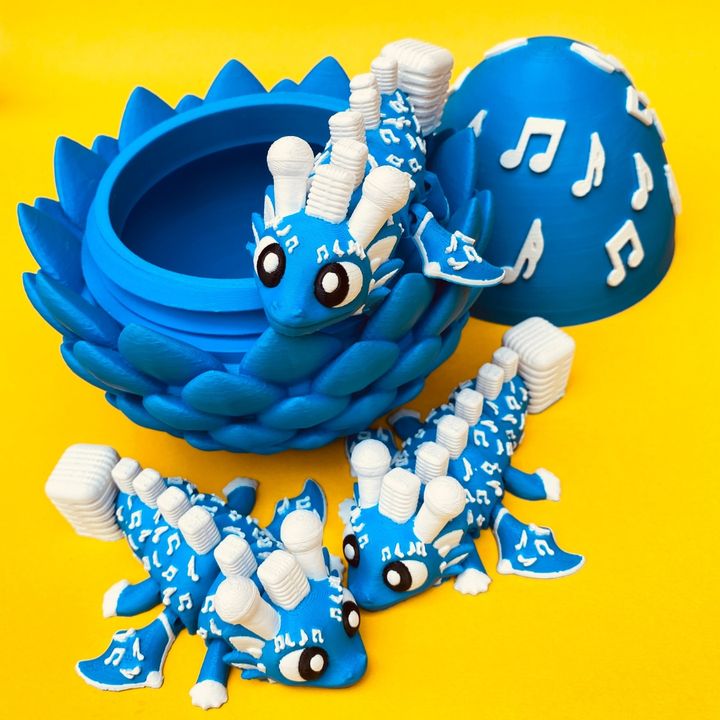 Flexi Music Dragon And Egg,