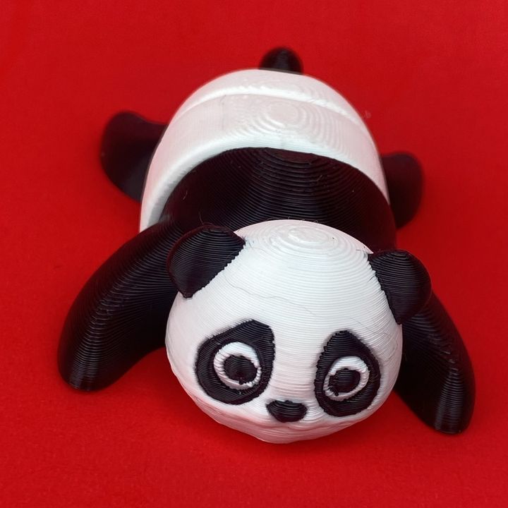 Flexi Panda Keychain/Fridge Magnet