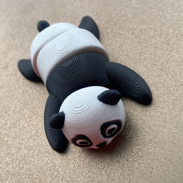 Flexi Panda Keychain/Fridge Magnet
