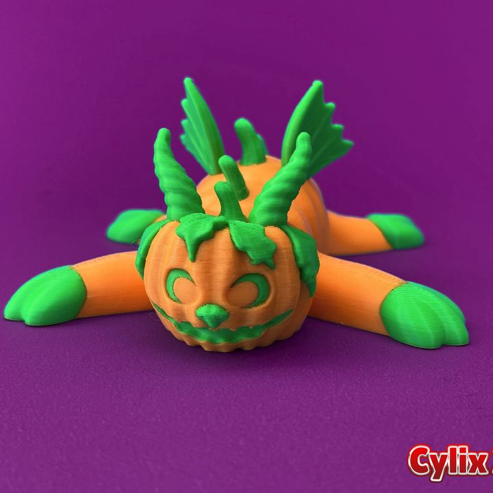 Flexi Pumpkin Dragon