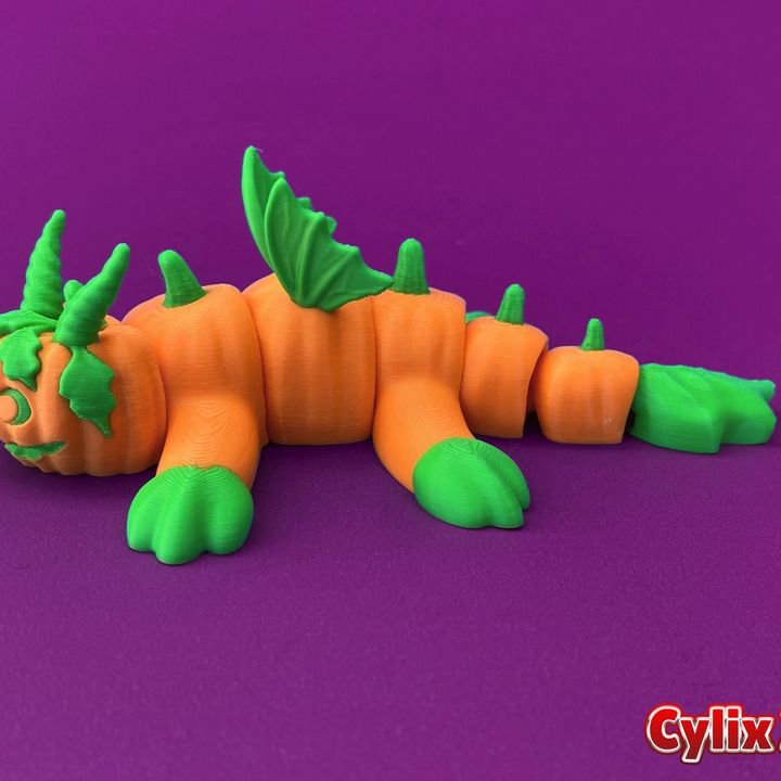 Flexi Pumpkin Dragon