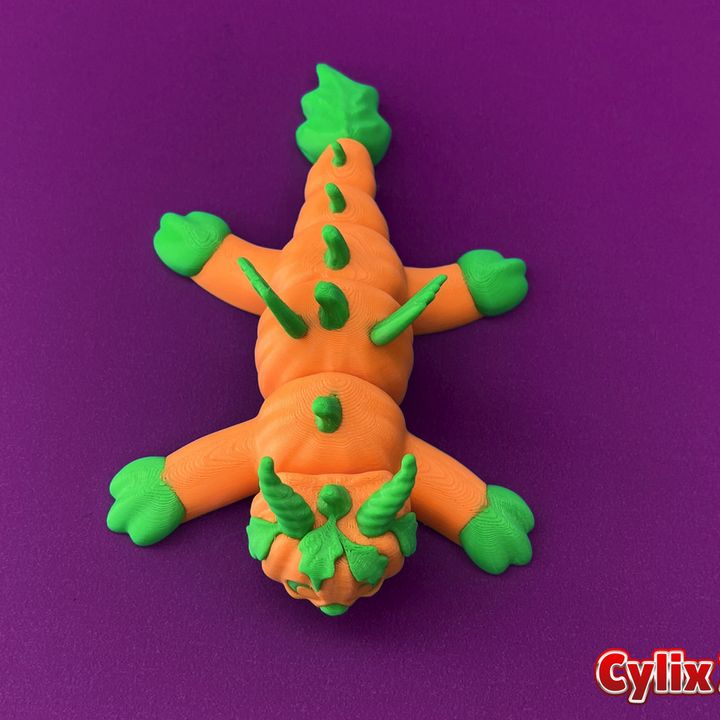 Flexi Pumpkin Dragon