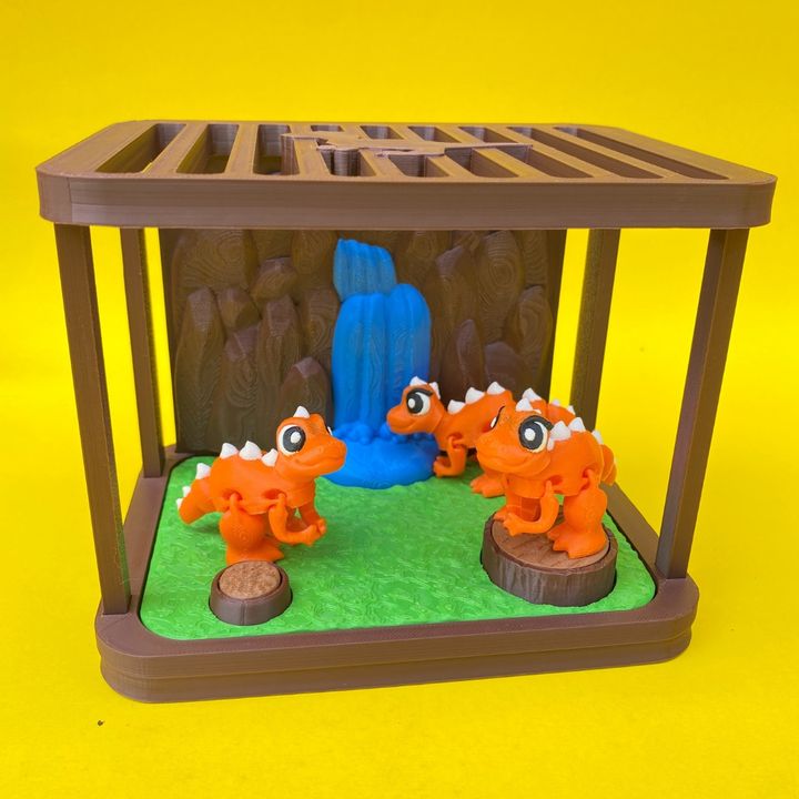 Flexi Rex Dinosaur in Place