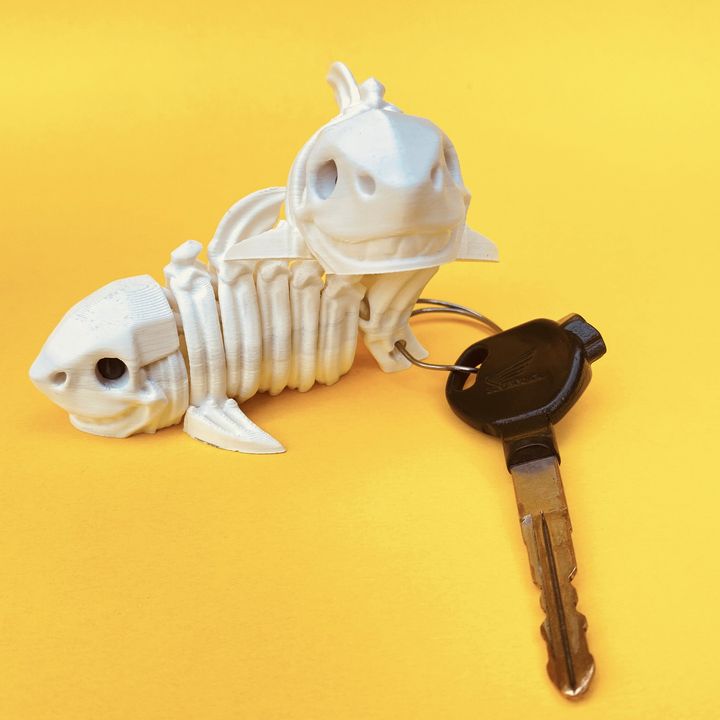 Articulated Flexi Skeleton Shark