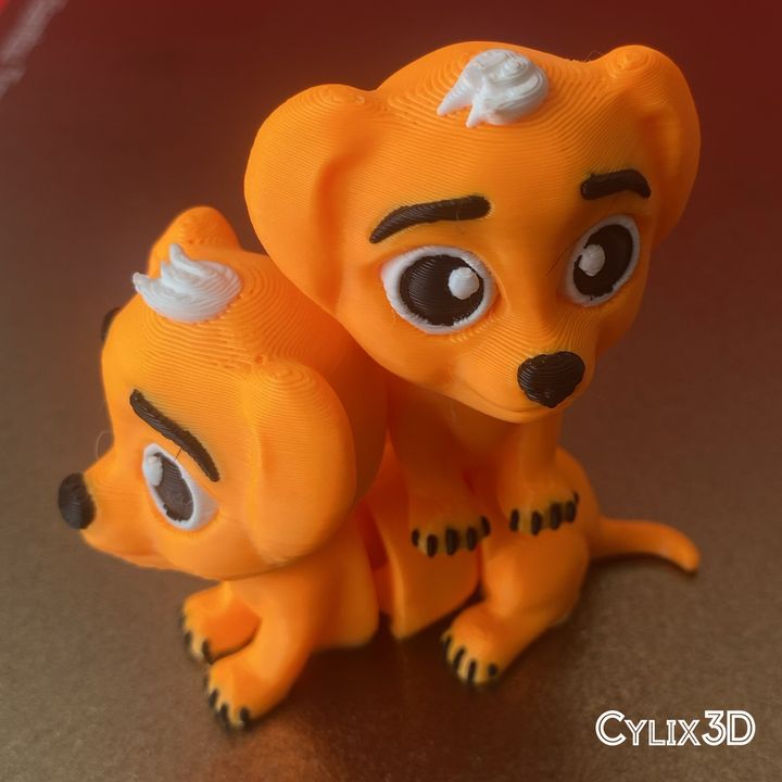 Small Flexi Mini Puppy Dog