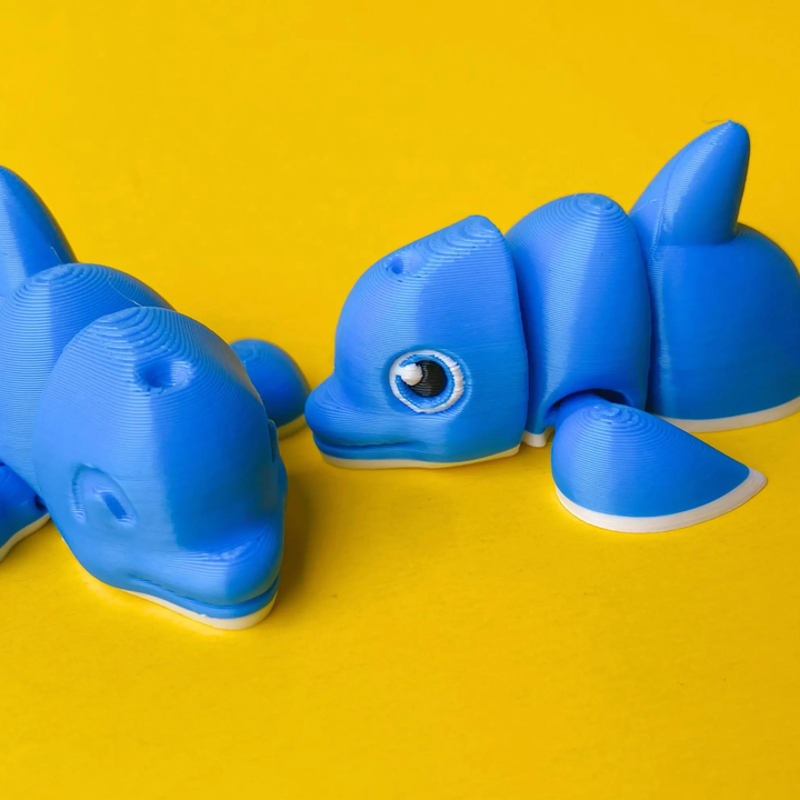 Articulated Baby Dolphin