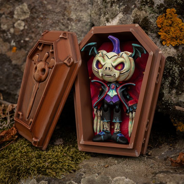 Articulated Count Pumpkin