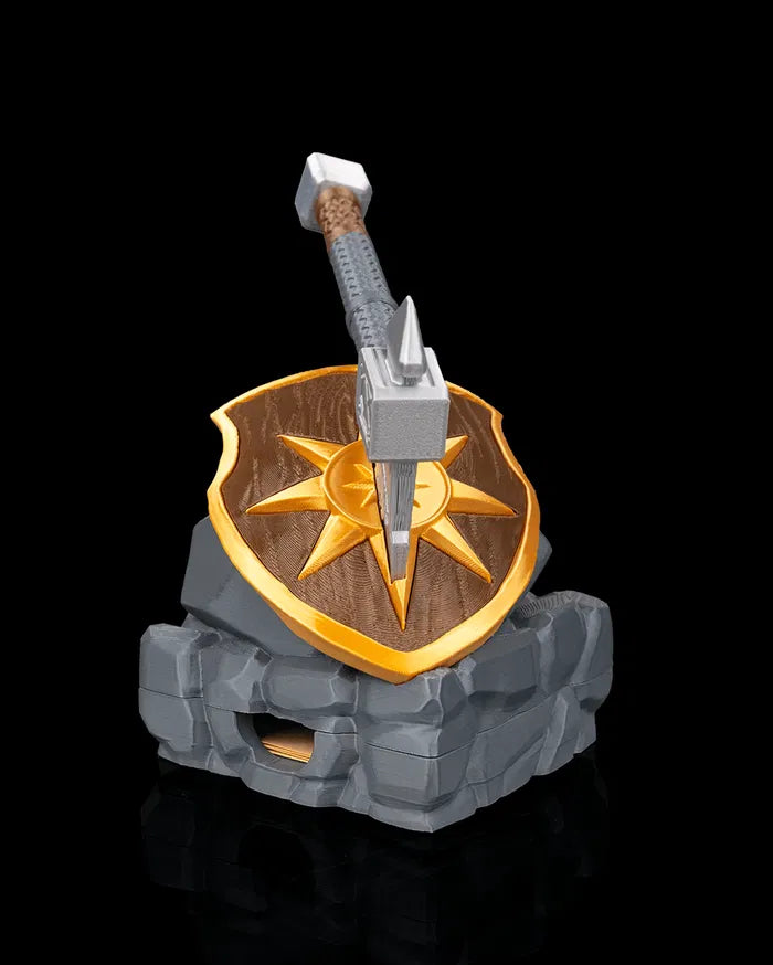 Axe Marks the Spot -Pen & Sticky Notes Holder